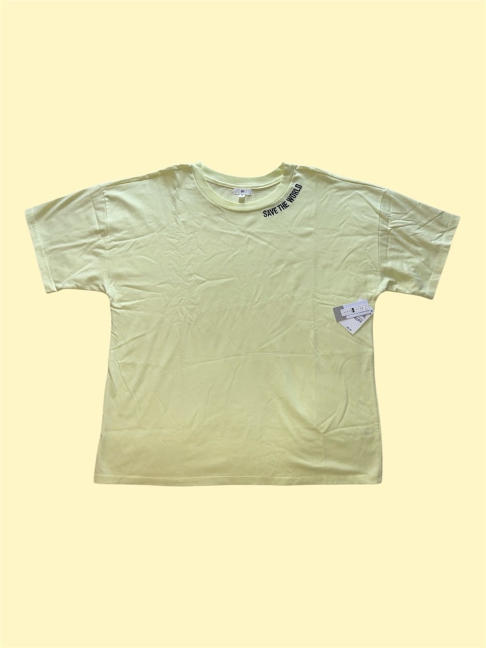 BP Save The World Yellow Short Sleeve tee